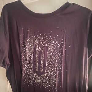 Hybrid Apparel Charcoal Graphic Tee